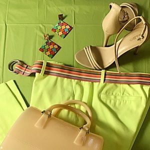 Lemon Lime Mossimo Pants Size 12